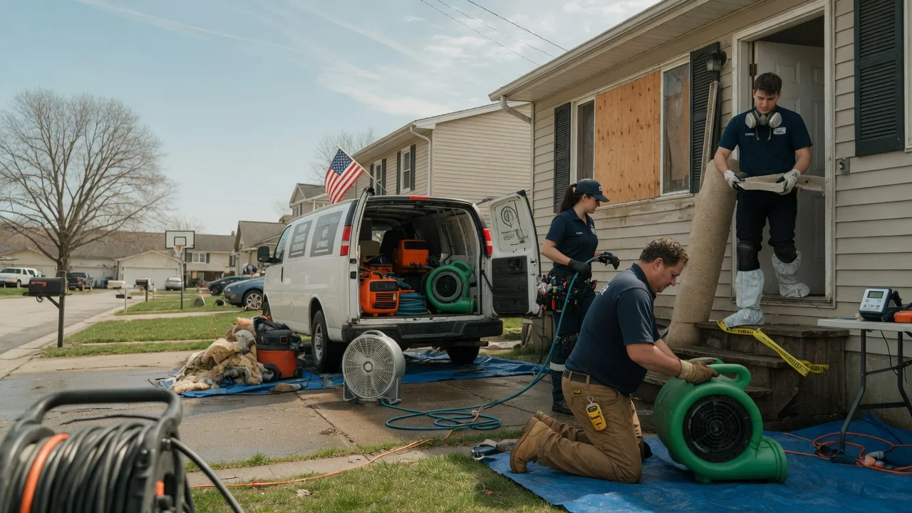 Water Damage Restoration in Sawyer, ND near me